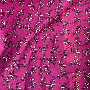 Flannelette Fabric, Fuchsia Passion