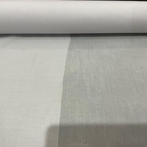 Fusible woven interfacing, Poly/Cotton , White