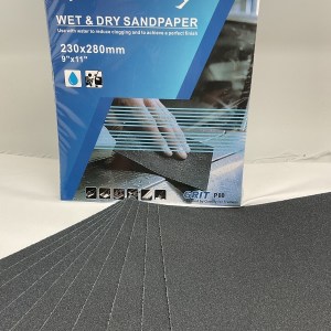 Wet b& Dry Sand Paper, Grit 80