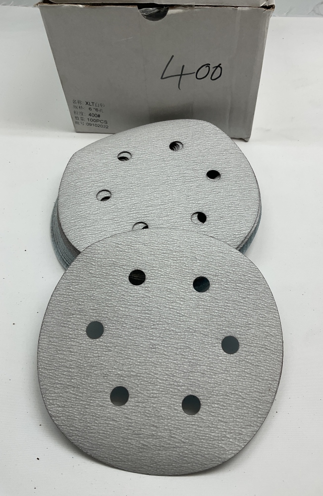 sanding Discs, 150mm , Hook & Loop, grit 400