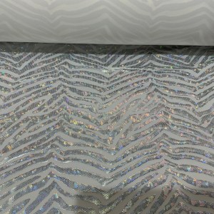 Nylon Spandex, silver, D03